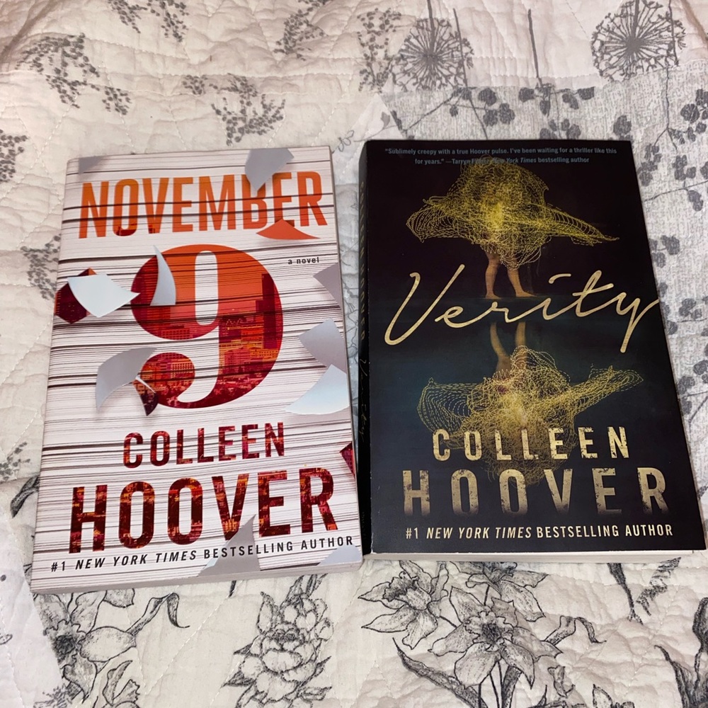 Two Colleen Hoover Books